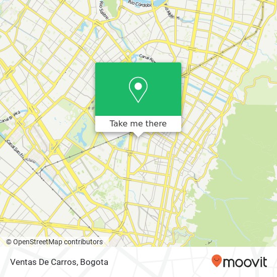 Ventas De Carros map