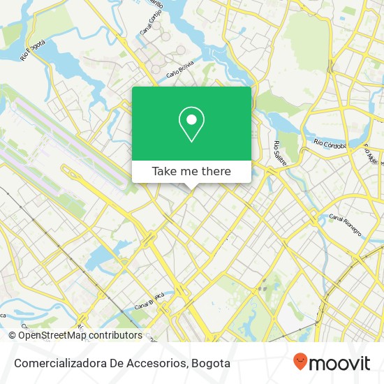 Comercializadora De Accesorios map