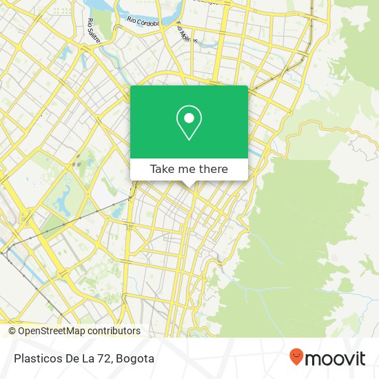 Plasticos De La 72 map