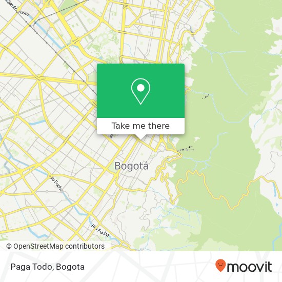 Paga Todo map