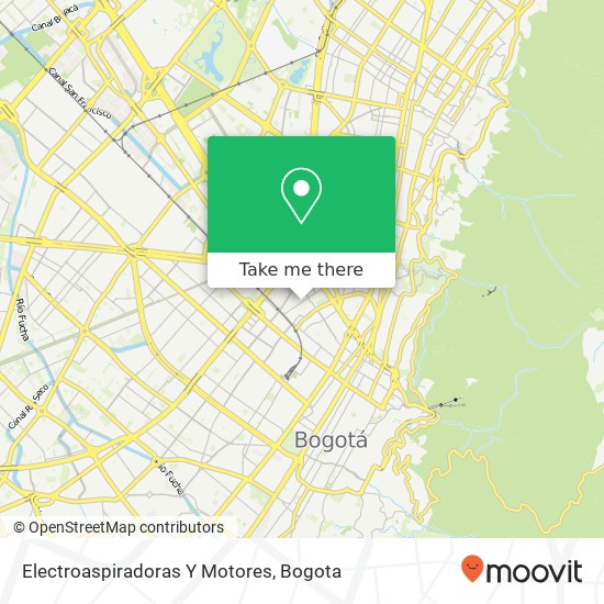 Electroaspiradoras Y Motores map