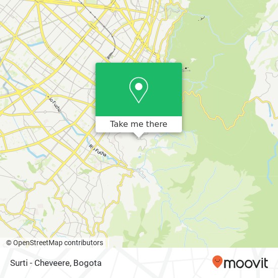 Surti - Cheveere map