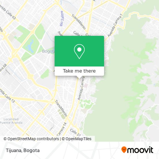 Tijuana map