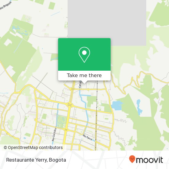 Mapa de Restaurante Yerry