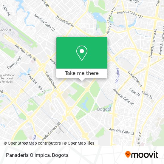 Panadería Olimpica map