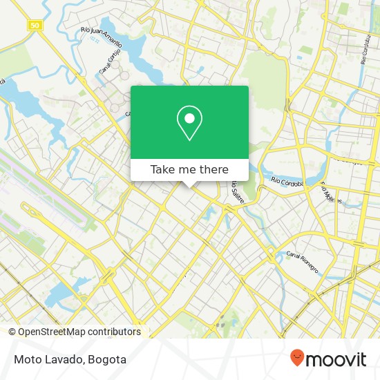 Moto Lavado map