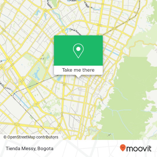 Tienda Messy map
