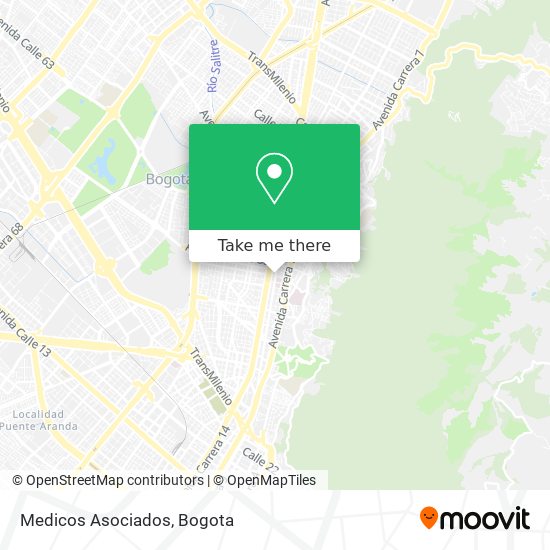 Medicos Asociados map