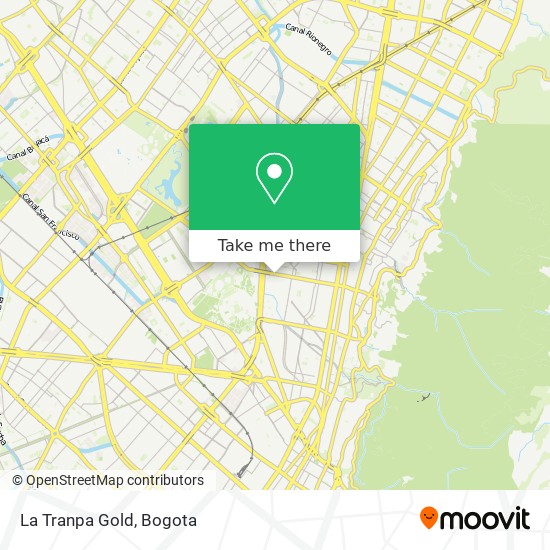 La Tranpa Gold map