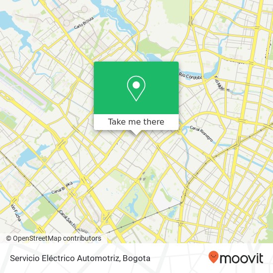 Mapa de Servicio Eléctrico Automotriz