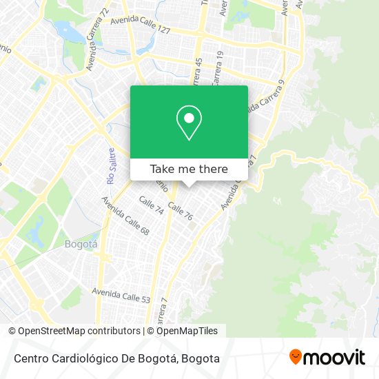 Centro Cardiológico De Bogotá map