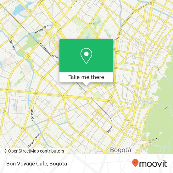 Mapa de Bon Voyage Cafe