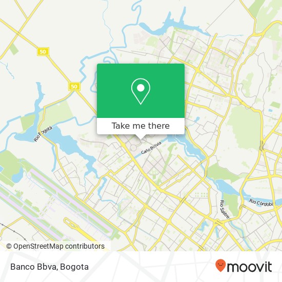 Banco Bbva map