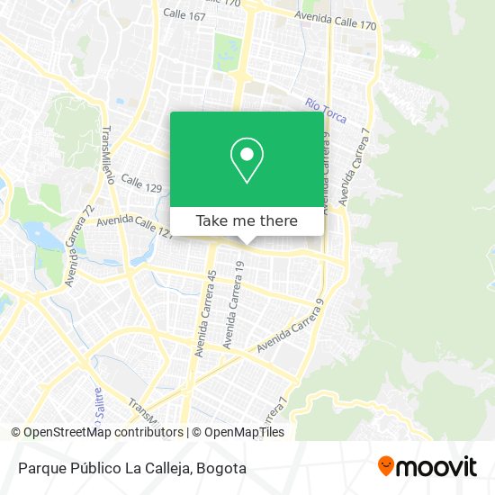 Parque Público La Calleja map