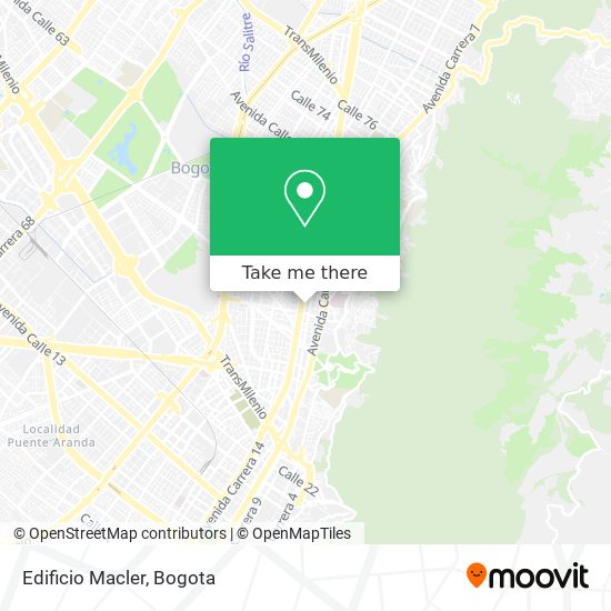 Edificio Macler map