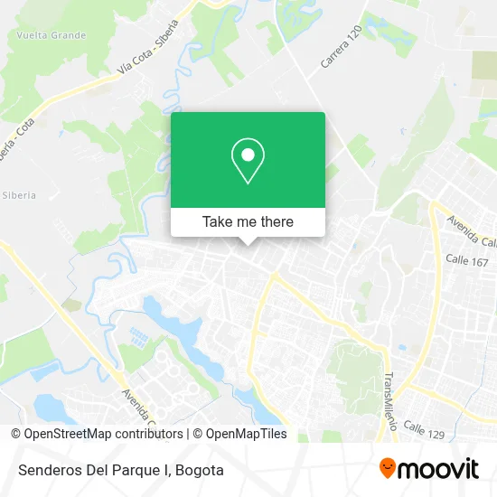 Senderos Del Parque I map