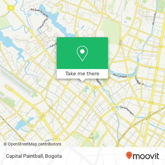 Capital Paintball map