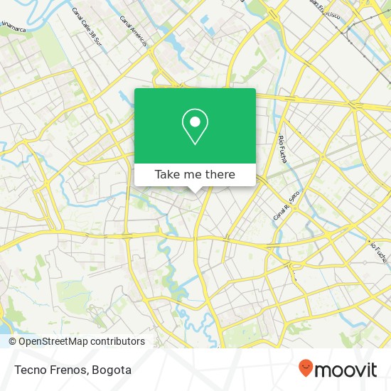 Tecno Frenos map