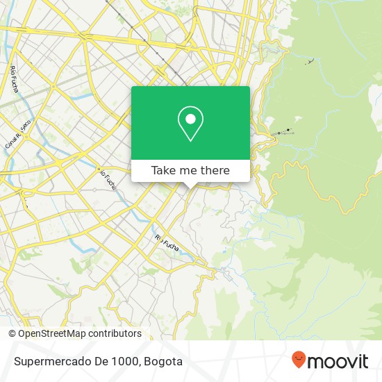 Supermercado De 1000 map