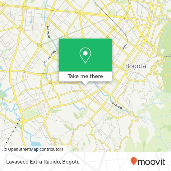 Lavaseco Extra-Rapido map