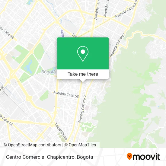 Centro Comercial Chapicentro map
