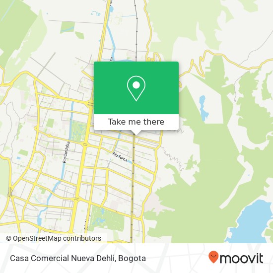 Casa Comercial Nueva Dehli map