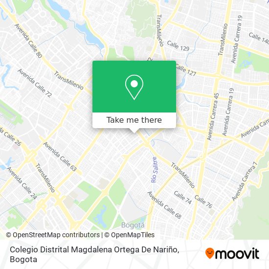 Colegio Distrital Magdalena Ortega De Nariño map