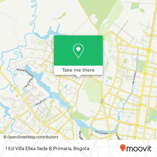 Mapa de I Ed Villa Elisa Sede B Primaria