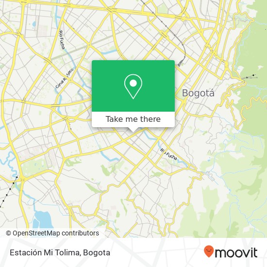 Estación Mi Tolima map