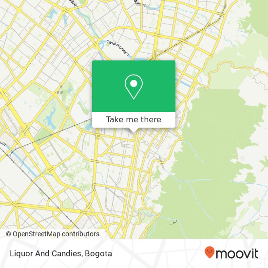 Liquor And Candies map