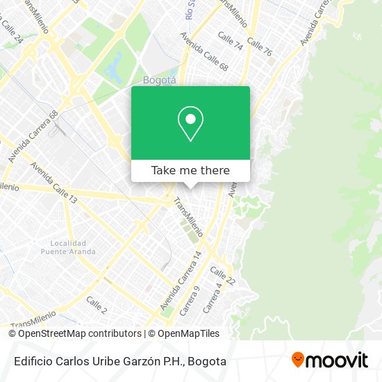 Mapa de Edificio Carlos Uribe Garzón P.H.