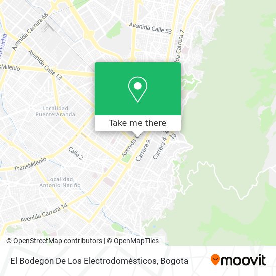 El Bodegon De Los Electrodomésticos map