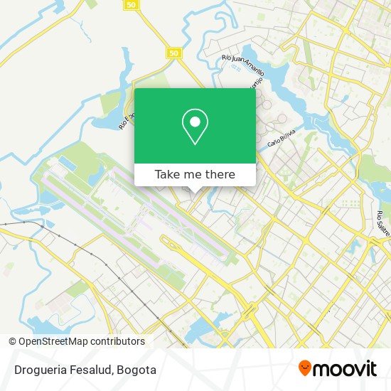 Drogueria Fesalud map