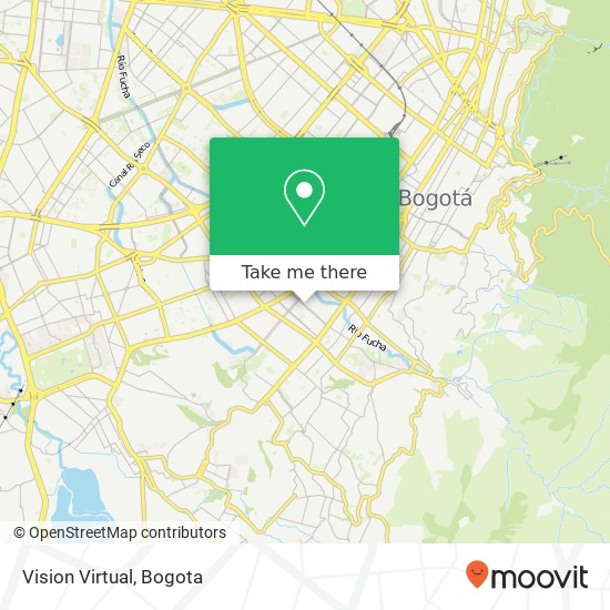 Vision Virtual map