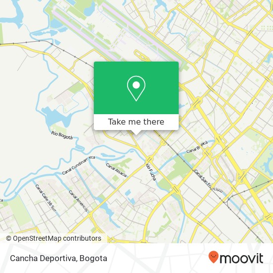 Cancha Deportiva map