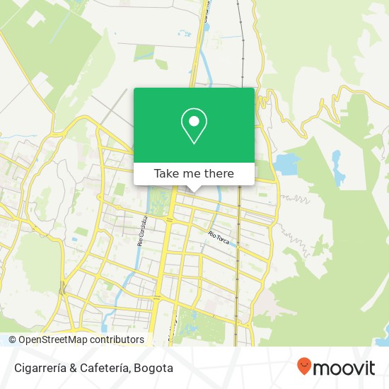 Cigarrería & Cafetería map