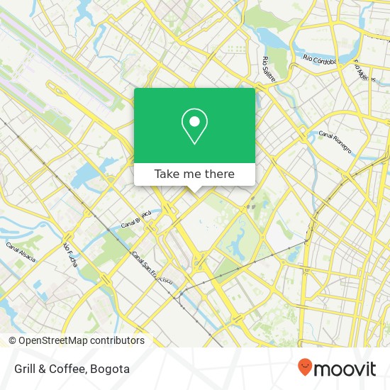Grill & Coffee map