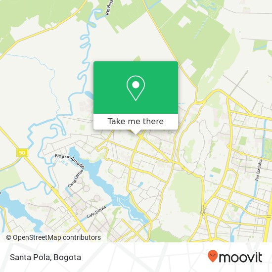 Santa Pola map