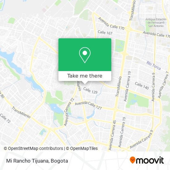 Mi Rancho Tijuana map