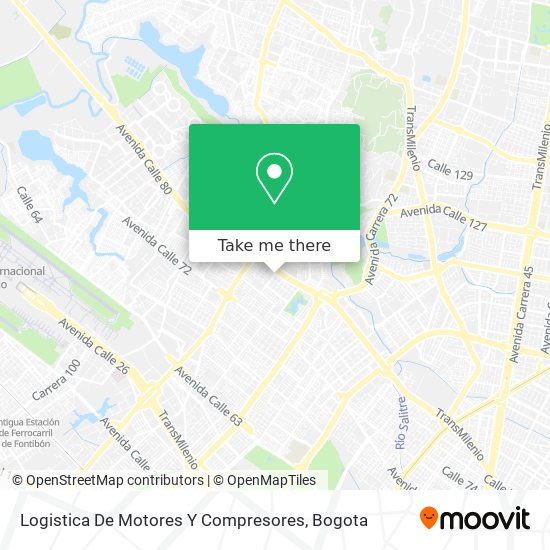 Logistica De Motores Y Compresores map