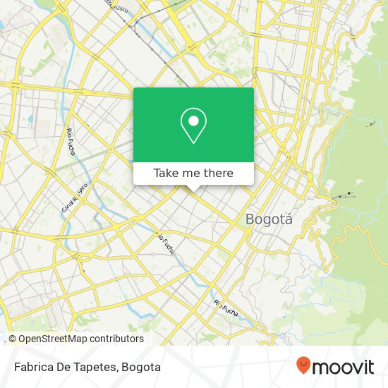 Fabrica De Tapetes map