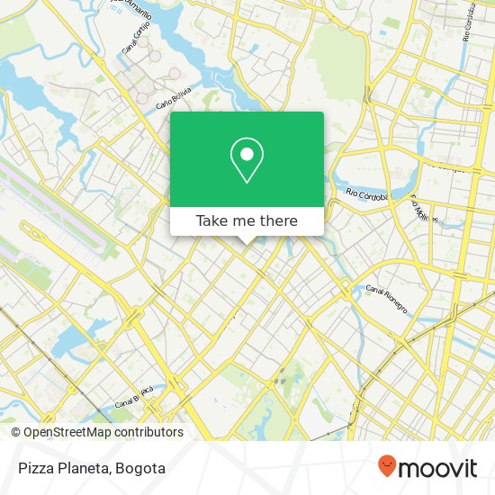 Pizza Planeta map