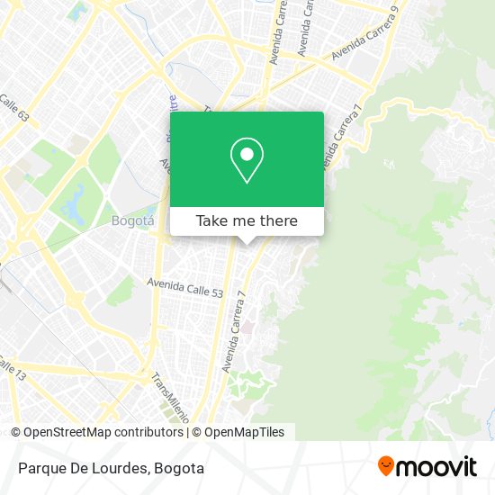 Parque De Lourdes map