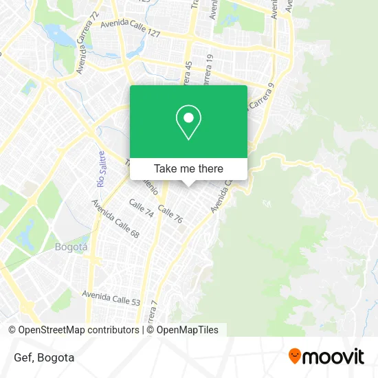 Gef map