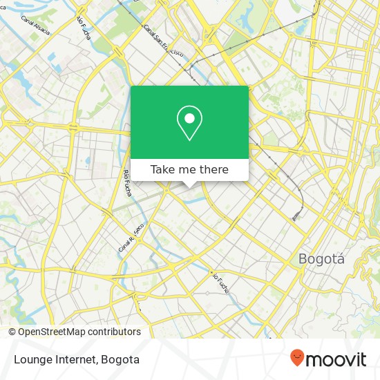 Lounge Internet map