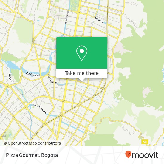 Pizza Gourmet map