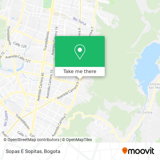 Mapa de Sopas E Sopitas