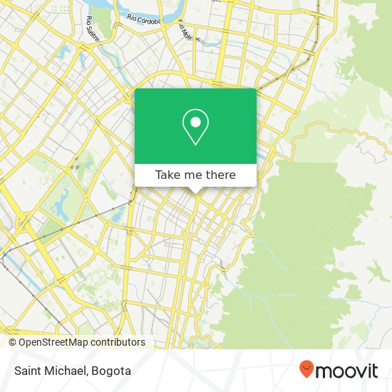 Saint Michael map