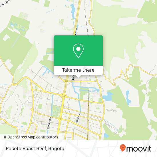 Rocoto Roast Beef map