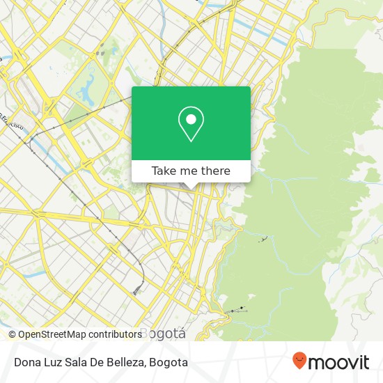 Dona Luz Sala De Belleza map